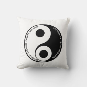 Tegengestelde energieën, Creëer Balance Yin Yang Kussen