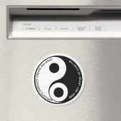 Tegengestelde energieën, Creëer Balance Yin Yang Magneet (Insitu (Vaatwasser))