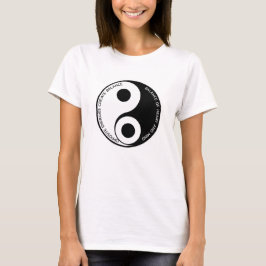 Tegengestelde energieën, Creëer Balance Yin Yang T-shirt