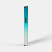 Tegengradënt Modern Ombre iPhone Hoesje (Rechterkant)