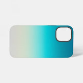 Tegengradënt Modern Ombre iPhone Hoesje (Achterkant horizontaal)