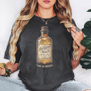 Tegenmiddel Voor Realiteit Vintage Apotheek T-shirt