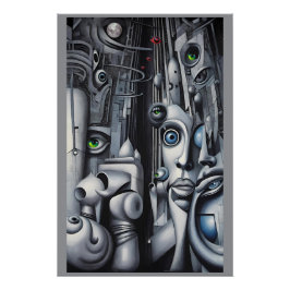 Tegenover de Droomwereld Perfect Poster