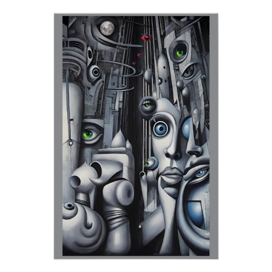 Tegenover de Droomwereld Perfect Poster (Voorkant)