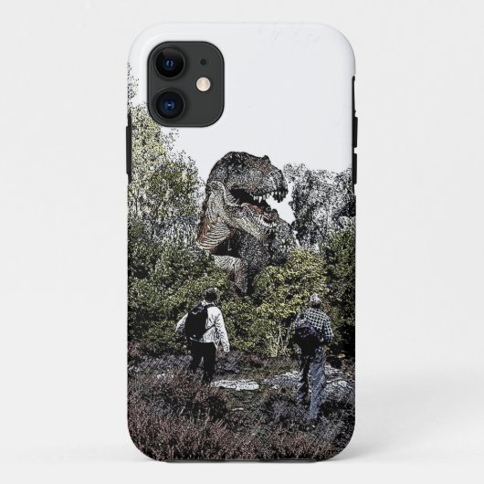 Tegenover de T-Rex staan Case-Mate iPhone Case (Achterkant)