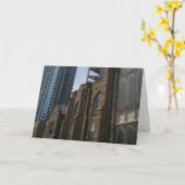 Tegenover elkaar stellende Architectuur Kaart (Gele Bloem)