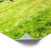 Tegenover uitzicht Een rustieke 100 jaar oude schu Poster (Hoek)