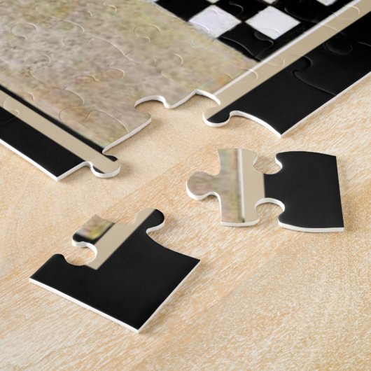 Tegenovergestelde Accorden, abstracte kunst van Ka Legpuzzel (Zijkant)