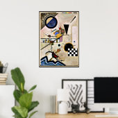 Tegenovergestelde Akkoorden van Kandinsky Poster (Thuiskantoor)