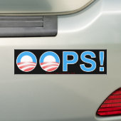 TEGENOVERGESTELDE! BUMPERSTICKER (Op auto)