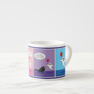 Tegenovergestelde Doel Bereiken Strip Espresso Kop
