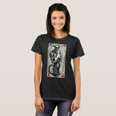 Tegenpolen trekken aan 4 t-shirt (Voorkant volledig)