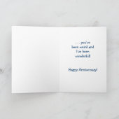 "Tegenpolen trekken aan" Jubileum Kaart (Binnen)