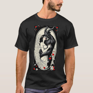 Tegenpolen trekken elkaar aan 2 t-shirt