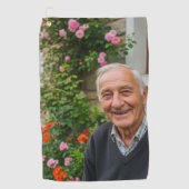 Tegenstander fotografie golfhanddoek (Voorkant)