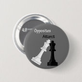 tegenstanders trekken ronde button 5,7 cm (Voorkant /achterkant)