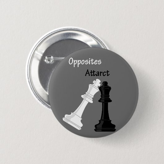 tegenstanders trekken ronde button 5,7 cm (Voorkant /achterkant)