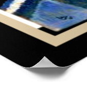 Tegenstellingen, abstract kunstwerk van Kandinsky, Poster (Hoek)