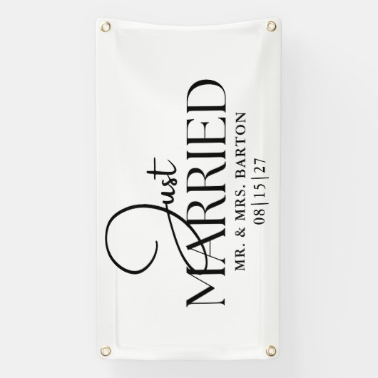 Tegenstellingen Gewoon getrouwd auto banner (Verticaal)