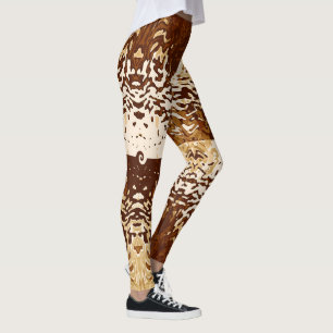 Tegenstellingen Trekken Koperen Leggings Aan
