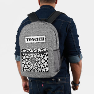 Tegenstrijders van Kenneth Yoncich Bedrukte Rugzak
