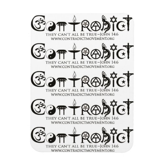 Tegenstrijdig flexibele magneet (Verticaal)