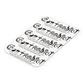 Tegenstrijdig flexibele magneet (Linkerzijde)