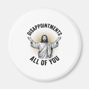 Tegenvallers Allemaal Vintage Religieus T-shirt Magneet