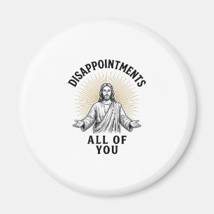 Tegenvallers Allemaal Vintage Religieus T-shirt Magneet