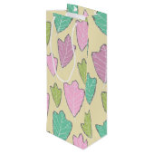 Tegenwoordig lek uit Oost-Oak leest patroonwijn Wijn Cadeautas (Achterkant Gekanteld)