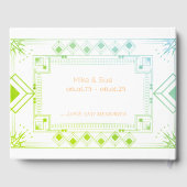 Tegenwoordig Persoonlijk Bruiloft Gastboek Gastenboek (Achterkant)