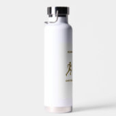 Tegerlopen naar onze bestemming Luxe Trouwfeest Waterfles (Rechts)