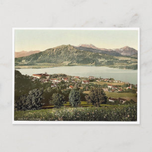 Tegernsee, Algemeen uitzicht, Boven-Beieren, Duits Briefkaart