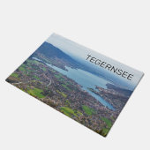Tegernsee Bavaria Lake Germany Panorama Souvenir Deurmat (Schuin)