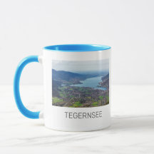 Tegernsee Bavaria Lake Germany Panorama Souvenir