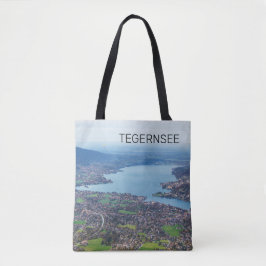 Tegernsee Bavaria Lake Germany Panorama Souvenir Tote Bag