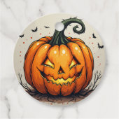 Tegg voor Halloween Bedankjes Labels (Voorkant)