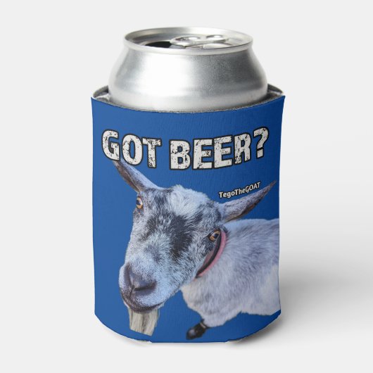 Tego the GOAT Koelbox Blikjeskoeler (Blikje Voorkant)