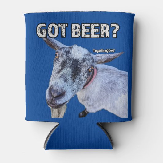 Tego the GOAT Koelbox Blikjeskoeler (Voorkant)