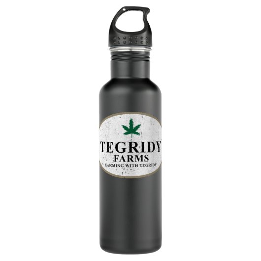 Tegridy Farms - Farming With Tegridy Waterfles (Voorkant)