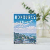 Tegucigalpa: geschiedenis en moderniteit briefkaart (Staand voorkant)