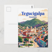 Tegucigalpa Honduras Briefkaart (Voorkant / Achterkant)