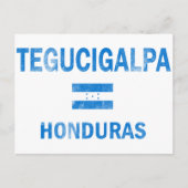 Tegucigalpa Honduras Design Briefkaart (Voorkant)