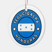 Tegucigalpa Honduras Keramisch Ornament (Links)