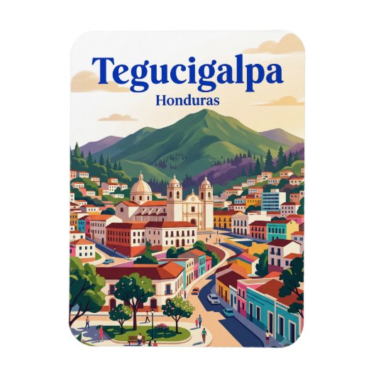 Tegucigalpa Honduras Magneet (Verticaal)
