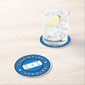 Tegucigalpa Honduras Ronde Kartonnen Onderzetter (Insitu)