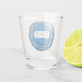 Tegucigalpa Honduras Shot Glas (Achterkant)