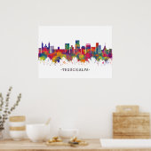 Tegucigalpa Honduras Skyline Poster (Keuken)