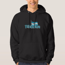 Tegucigalpa met Hondurese vlag Hoodie