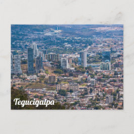 Tegucigalpa, stad Honduras Briefkaart